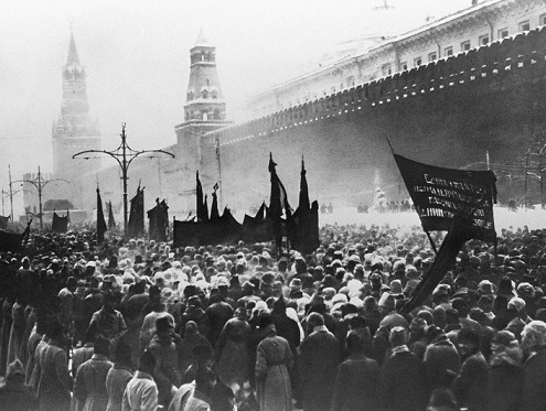 Похороны В. И. Ленина 27 января 1924 года. Траурная процессия на Красной площади в Москве | Hobby Keeper Articles