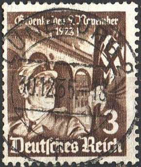 Postage stamp 1935-Reich - 12 years of the Beer Hall Putsch | Hobby Keeper Articles