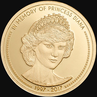 $ 5 coin with Diana on the reverse, 2017, cook Islands | Hobby Keeper Articles