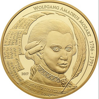 Монета с Моцартом, 2017 | Hobby Keeper Articles