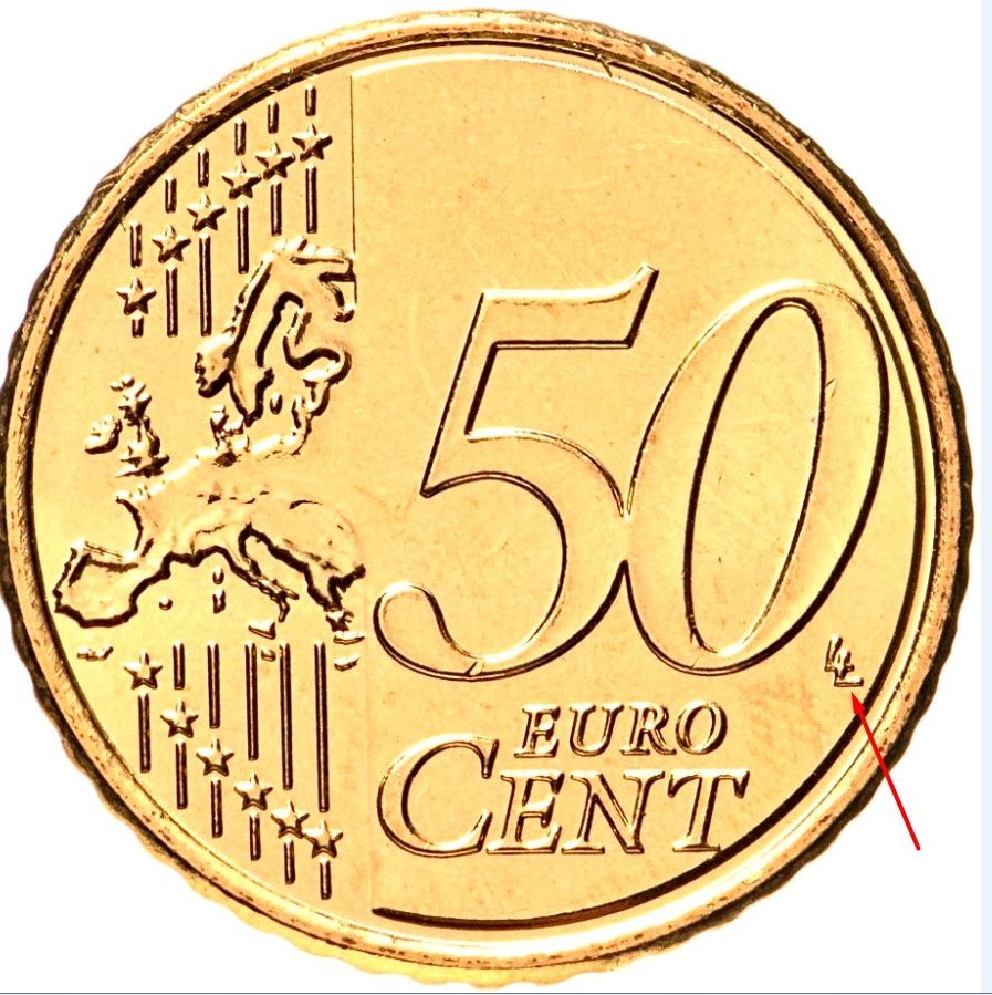 50 Euro Cent 2014, Belgique | Hobby Keeper Articles