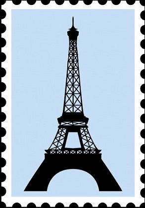 Марка с изображением Эйфелевой башни | Hobby Keeper Articles