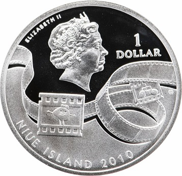 1 dollar coin, obverse, 2010, Niue Islands | Hobby Keeper Articles