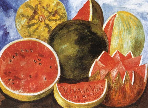 Frida Kahlo's painting " Viva la vida! Watermelons " | Hobby Keeper Articles