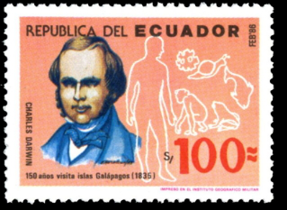 Darwin on the stamp Ecuador | Hobby Keeper Articles