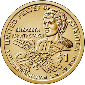 1 dollar coin "Elizabeth Peratrovich", USA, 2020 | Hobby Keeper Articles