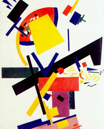 The picture of Malevich's "Suprematist composition" | Hobby Keeper Articles