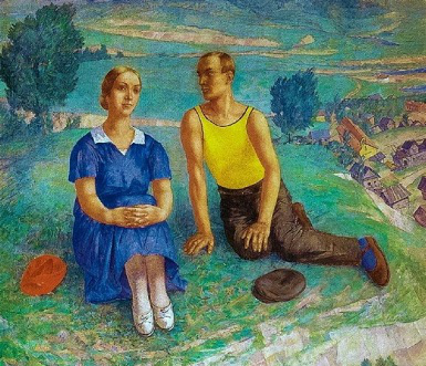Petrov-Vodkin's painting "Spring", 1935| Hobby Keeper Articles
