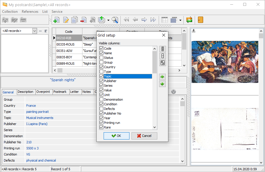 MY POSTCARDS FOR WINDOWS - Download program | Hobbykeeper.com