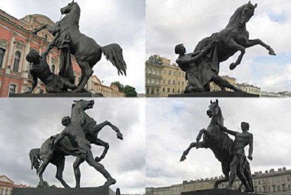 Sculptures of the Anichkov bridge, St. Petersburg | Hobby Keeper Articles