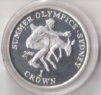 1 Krona coin "Olympic games in Sydney, 2000" | Hobby Keeper Articles