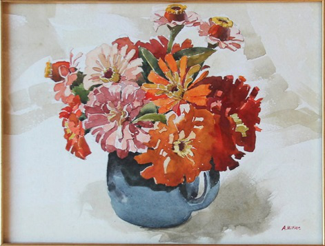 Hitler's painting "Vase with flowers" | Hobby Keeper Articles