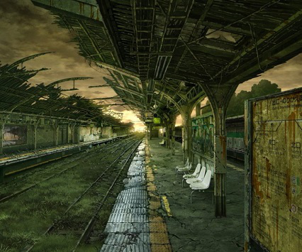 Japanese artist's painting "home Station" | Hobby Keeper Articles