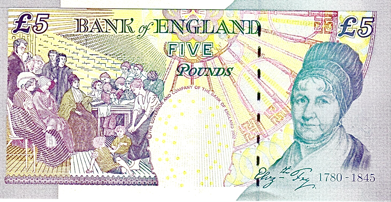 5 pounds Bank of England 2002 | Hobby Keeper Articles