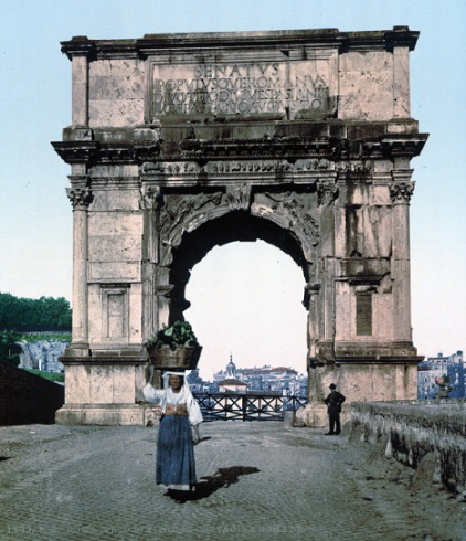 Открытка "Триумфальная арка Тита" | Hobby Keeper Articles
