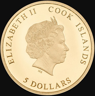 $ 5 coin, 2017, cook Islands| Hobby Keeper Articles