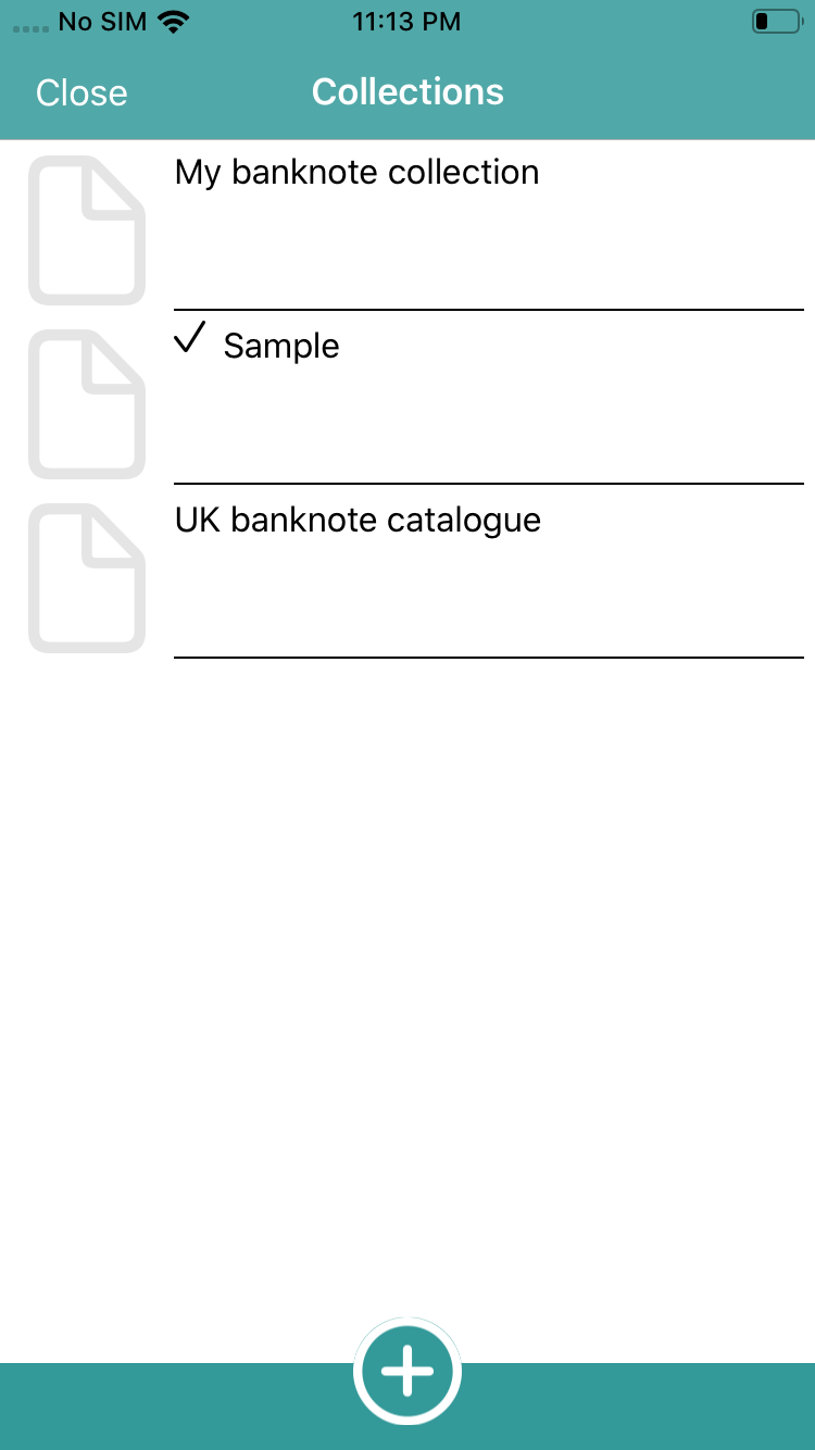 WORLD OF BANKNOTES iOS APP. - Version 1.0.1IOS0