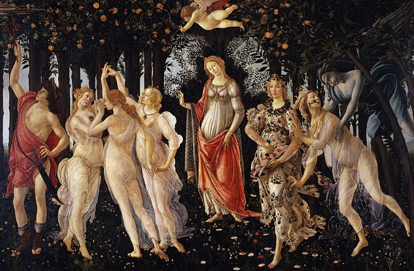 "Spring" painting by S. Botticelli, 1482 | Hobby Keeper Articles