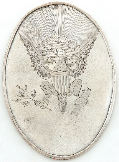 Indian Peace Medal, reverse 1792 | Hobby Keeper Articles