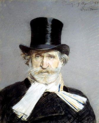 Boldini painting "Portrait of D. Verdi", 1886 | Hobby Keeper Articles