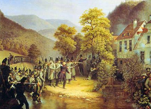 Франц Сераф Штирнбранд (1788–1882): Битва при Гернсбахе 29 июня 1849 г. | Hobby Keeper Articles