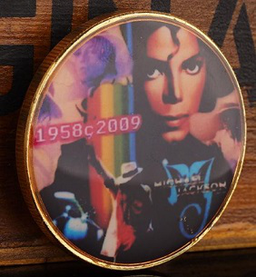 Commemorative coin with a portrait of Michael Jackson | Hobby Keeper Articles