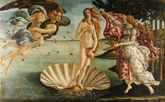 Painting "The Birth of Venus" by S. Botticelli | Hobby Keeper Articles