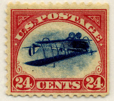 Postage stamp "Inverted Jenny", 1918, USA | Hobby Keeper Articles