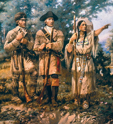Indian woman Sacagawea shows the way to Lewis and Clark | Hobby Keeper Articles