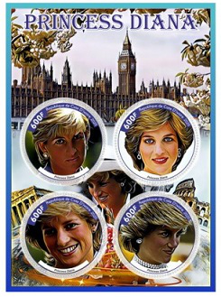 Stamp sheet dedicated to Diana, 2020, cat-d'<url> | Hobby Keeper Articles