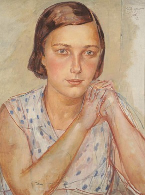 Петров-Водкин «Портрет дочери», 1935 | Hobby Keeper Articles