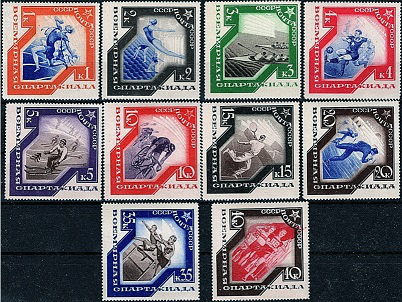Postage stamps "1935-2-World Spartakiad" | Hobby Keeper Articles