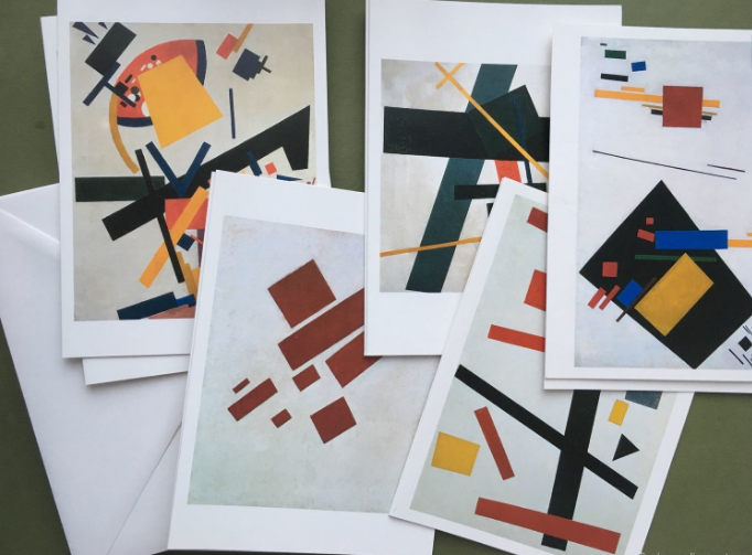 Set of postcards with the paintings of Malevich | Hobby Keeper Articles