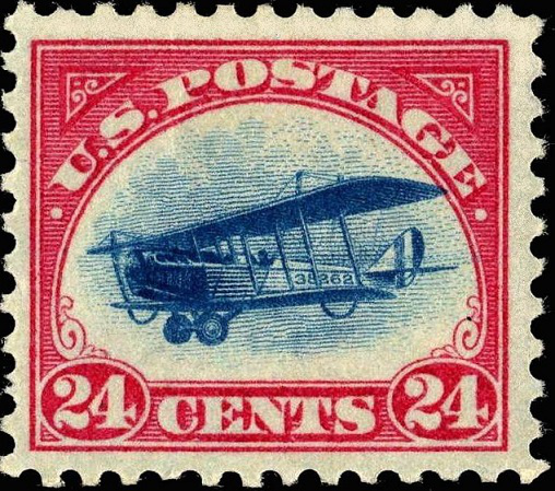 24-cent stamp 'Jenny', USA | Hobby Keeper Articles