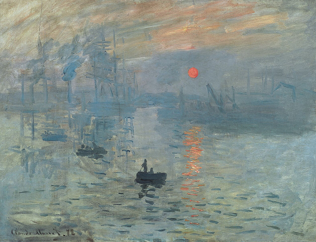 Monet Painting "Impression. Rising sun" | Hobby Keeper Articles