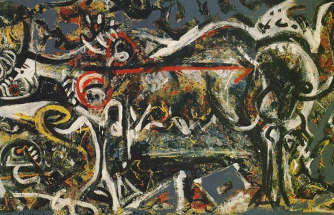 D. Pollock's painting "The Wolf", 1943 | Hobby Keeper Articles