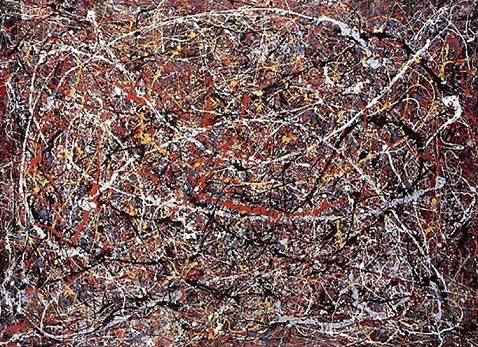 Pollock's painting "No. 5", 1948 | Hobby Keeper Articles