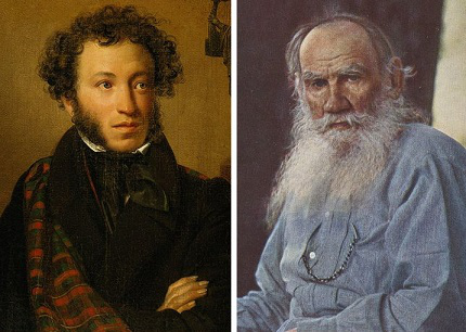 Александр Пушкин и Лев Толстой | Hobby Keeper Articles