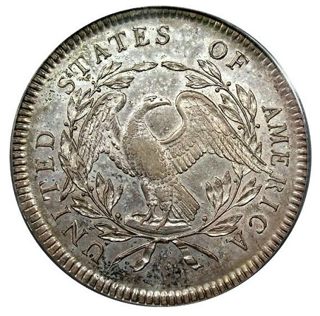 The reverse of the first American dollar, 1794, United States | Hobby Keeper Articles