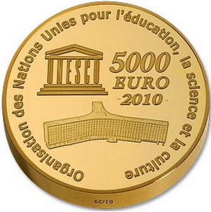 Gold coin 5000 euros, France, 2010 | Hobby Keeper Articles