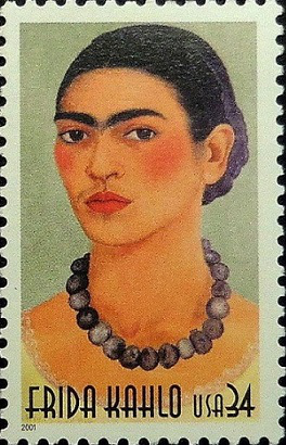 Postage stamp "Frida Kahlo", 2001, USA | Hobby Keeper Articles