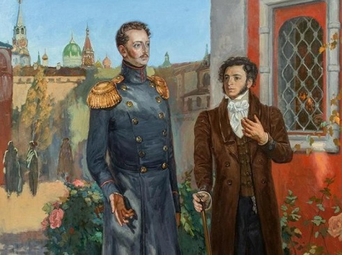 Pushkin and Nicholas I | Hobby Keeper Articles