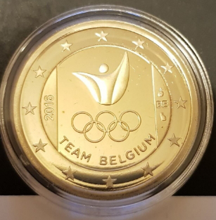 Commemorative coin 2 euros, 2016, Belgium | Hobby Keeper Articles