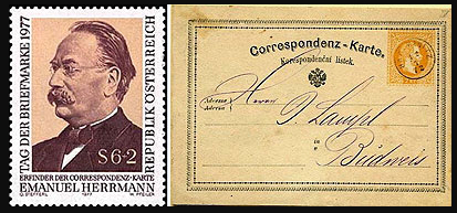 Postage stamp with the image of Emmanuel Herman | Hobby Keeper Articles